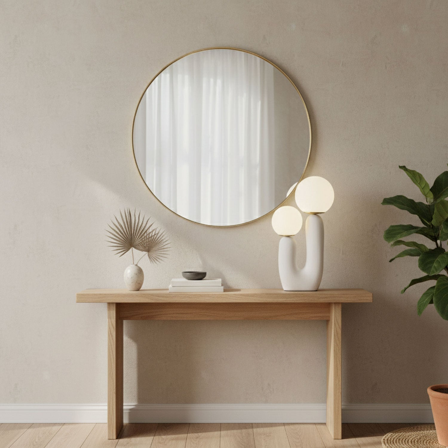 Resin Table Lamp 16.5 in Indoor Use LED G9 Modern Desk Nightstand Accent Light Green Pink White Terra Cotta | Thomler