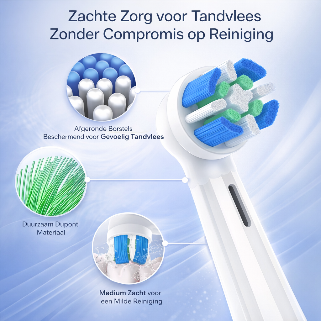 Electric Toothbrush Replacement Heads – Multi-Series Compatible Brush Refills for Daily Clean | Thomler