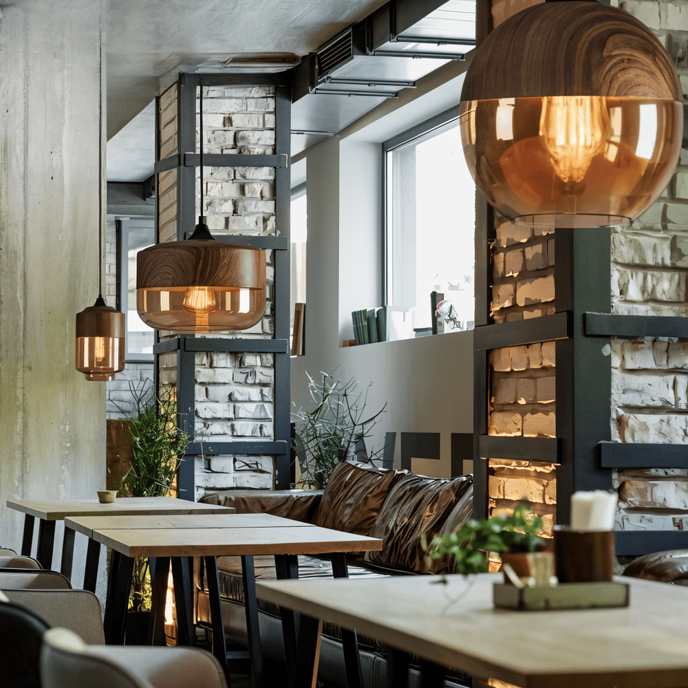 Pendant Light Glass 25.4 cm Tinted Shade Dining Room Kitchen Island Scandinavian Retro Hanging Ceiling Lamp Adjustable | Thomler