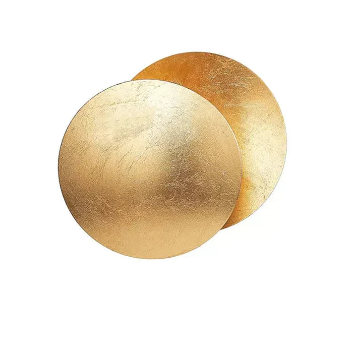 Modern Eclipse Shadow Wall Sconce LED Light White Gold Copper Black Indoor Ambient Lighting for Living Room Bedroom Hallway Reading Nook | Thomler