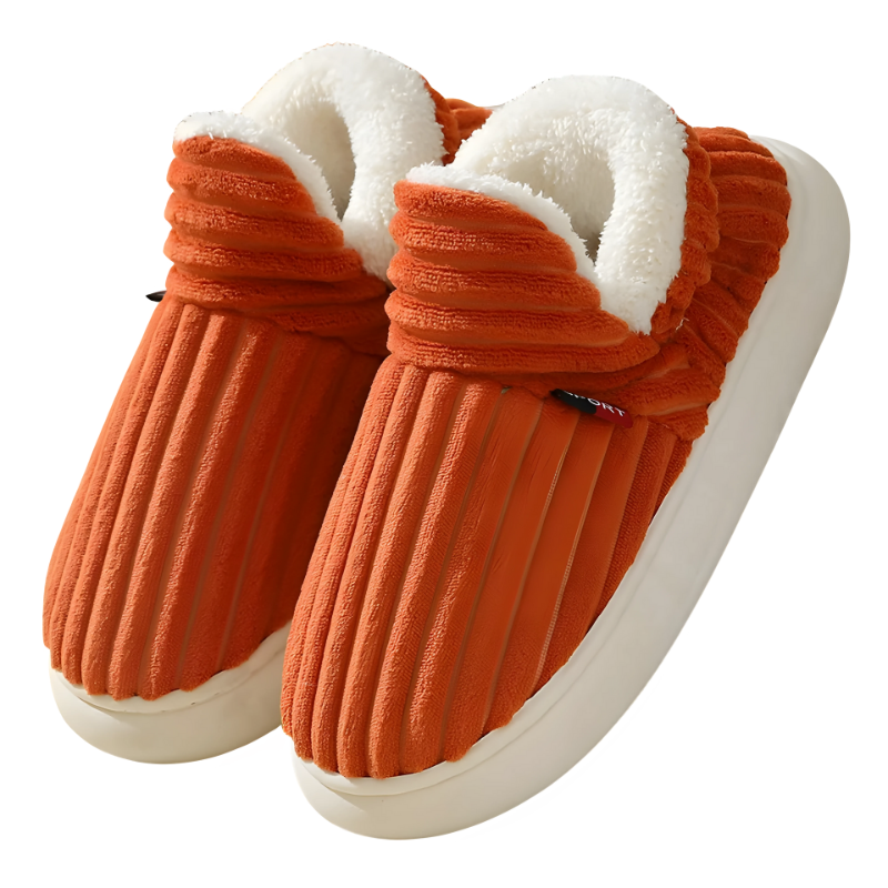 Memory Foam Slippers – Plush Indoor House Shoes with Non-Slip Sole for Men & Women – Cozy Winter Footwear | Thomler