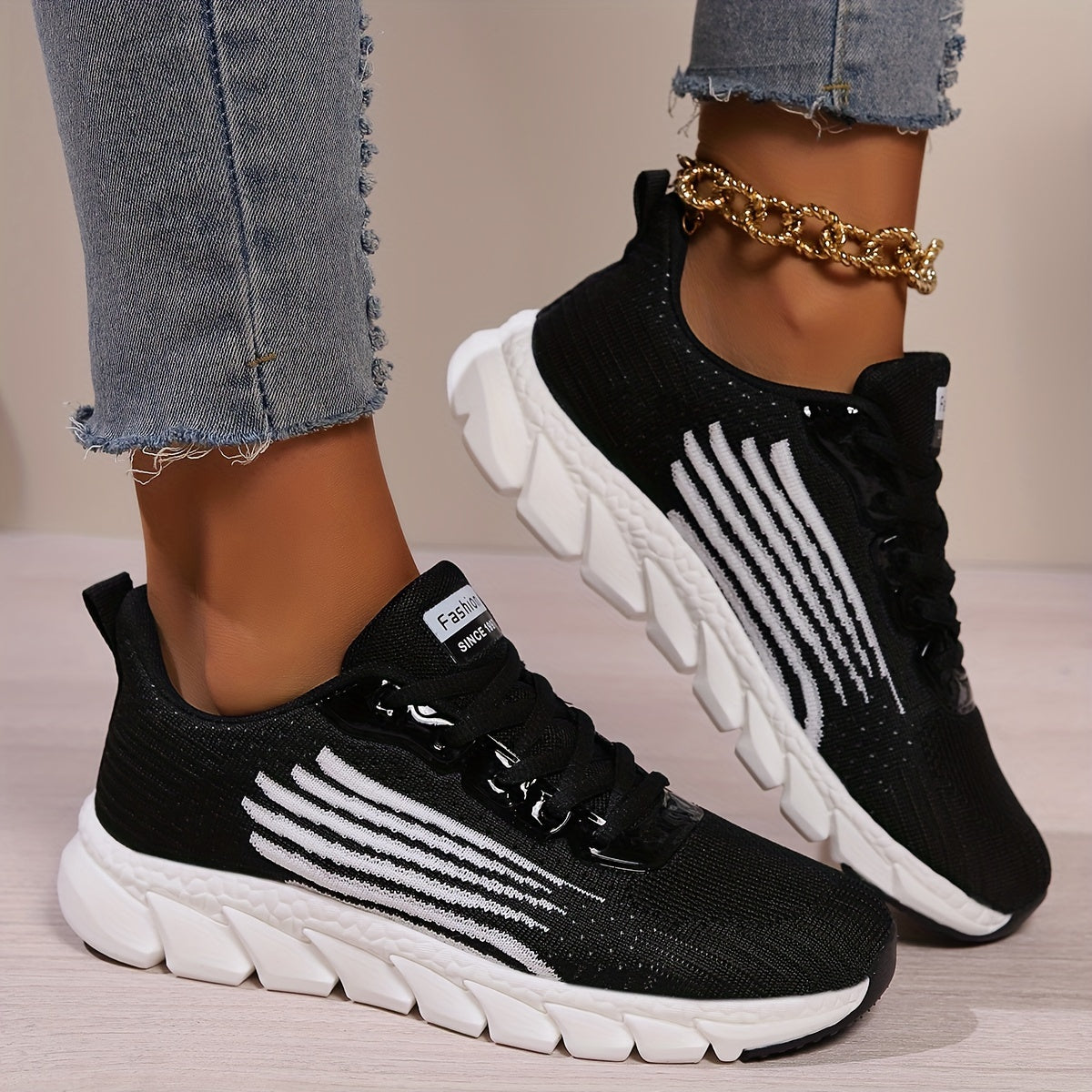 Women's Running Shoes Cushioned Shock-Absorbing Sole Lightweight Breathable Sneakers for Everyday Training & Walking | Thomler