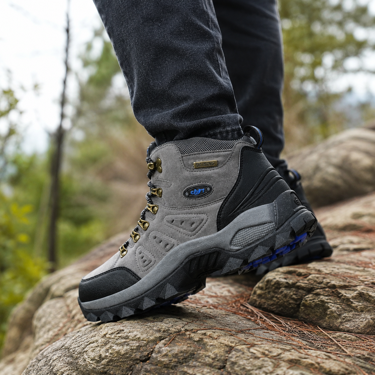 Waterproof Hiking Shoes with Orthopedic Support & Non-Slip Sole for Men & Women | Thomler