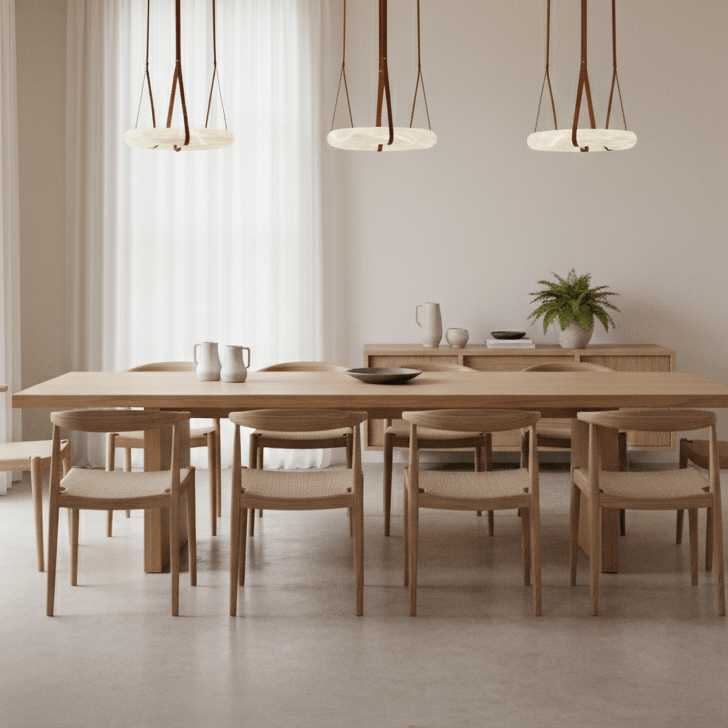 Pendant Light Alabaster Ring LED Ø 120.0 cm Gold Dining Room Halo Hanging Ceiling Lamp Adjustable | Thomler