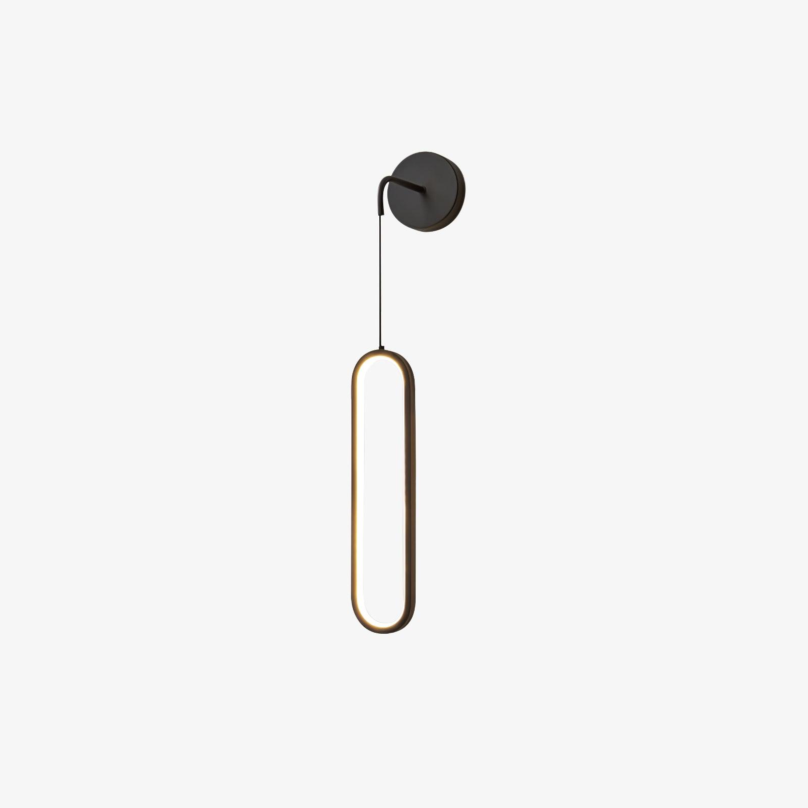 Wall Lamp Brass Integrated LED 68.0 cm White Bedroom Hallway Living Room Hanging Accent Light Adjustable Colour Temperature | Thomler