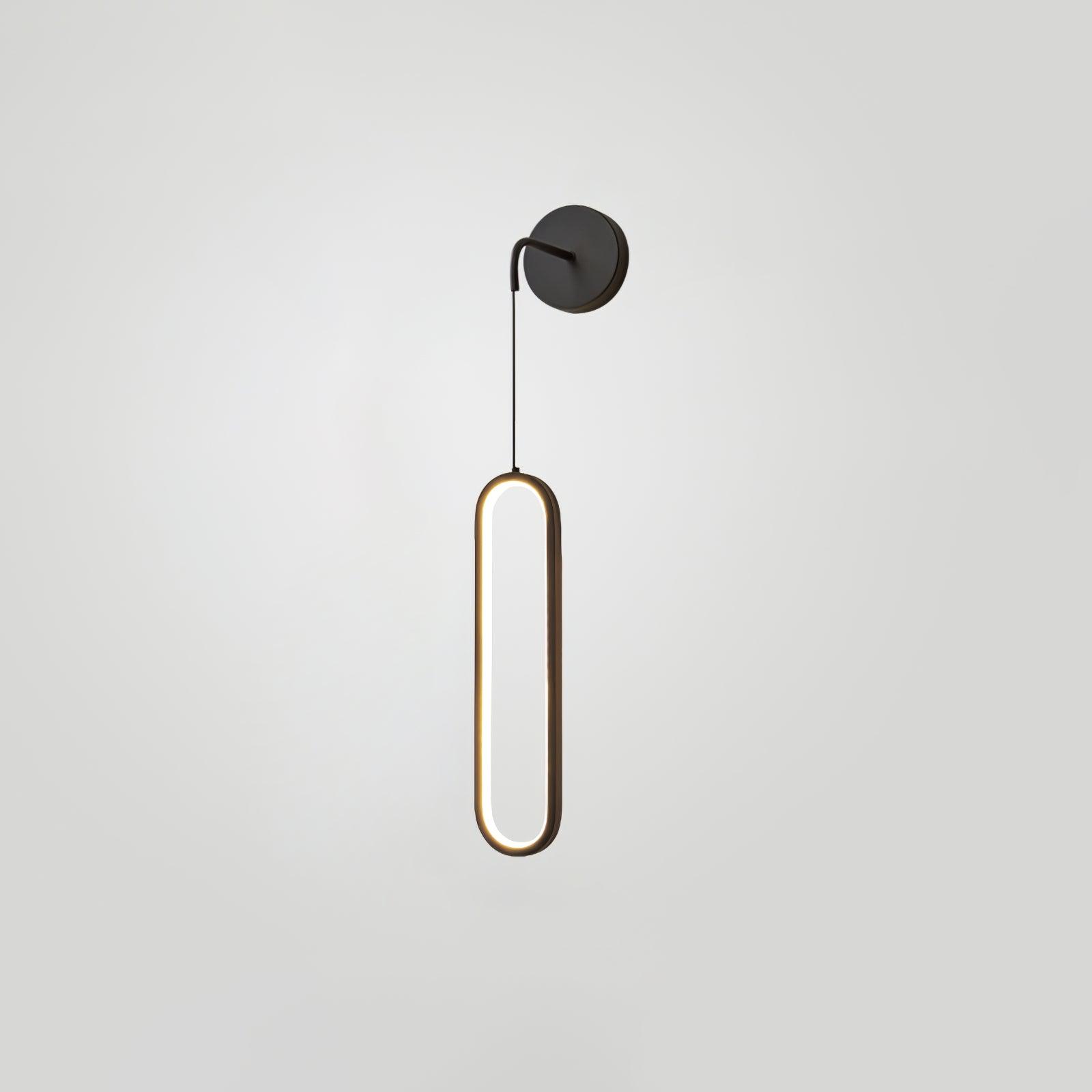 Wall Lamp Brass Integrated LED 68.0 cm White Bedroom Hallway Living Room Hanging Accent Light Adjustable Colour Temperature | Thomler