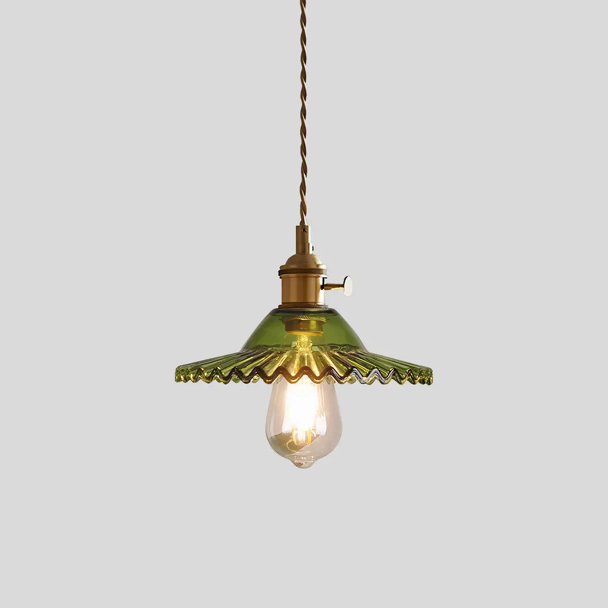 Pendant Light Glass Bronze Adjustable Cable Transparent Dining Room Kitchen Island Hanging Ceiling Lamp | Thomler