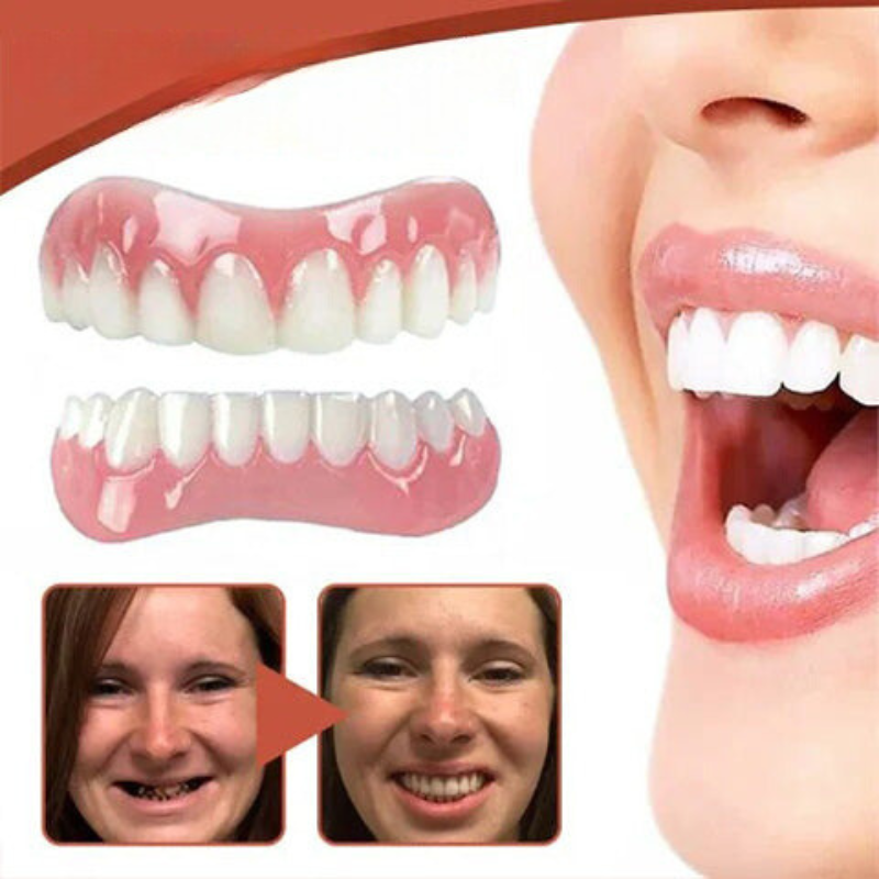 Removable Cosmetic Teeth Overlay Set for Instant Smile Enhancement and Daily Confidence Boost | Thomler