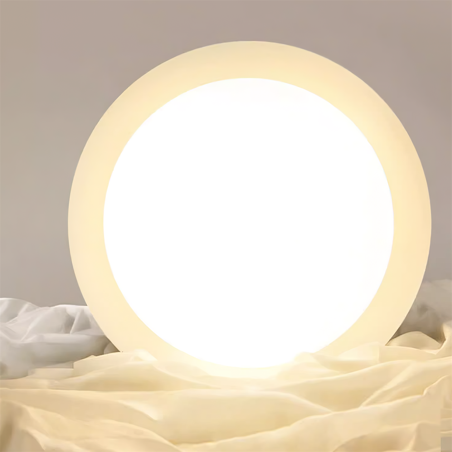 Ceiling Light Metal Dome 9.8 in LED Green Brown Bathroom Kitchen Flush Mount Fixture | Thomler