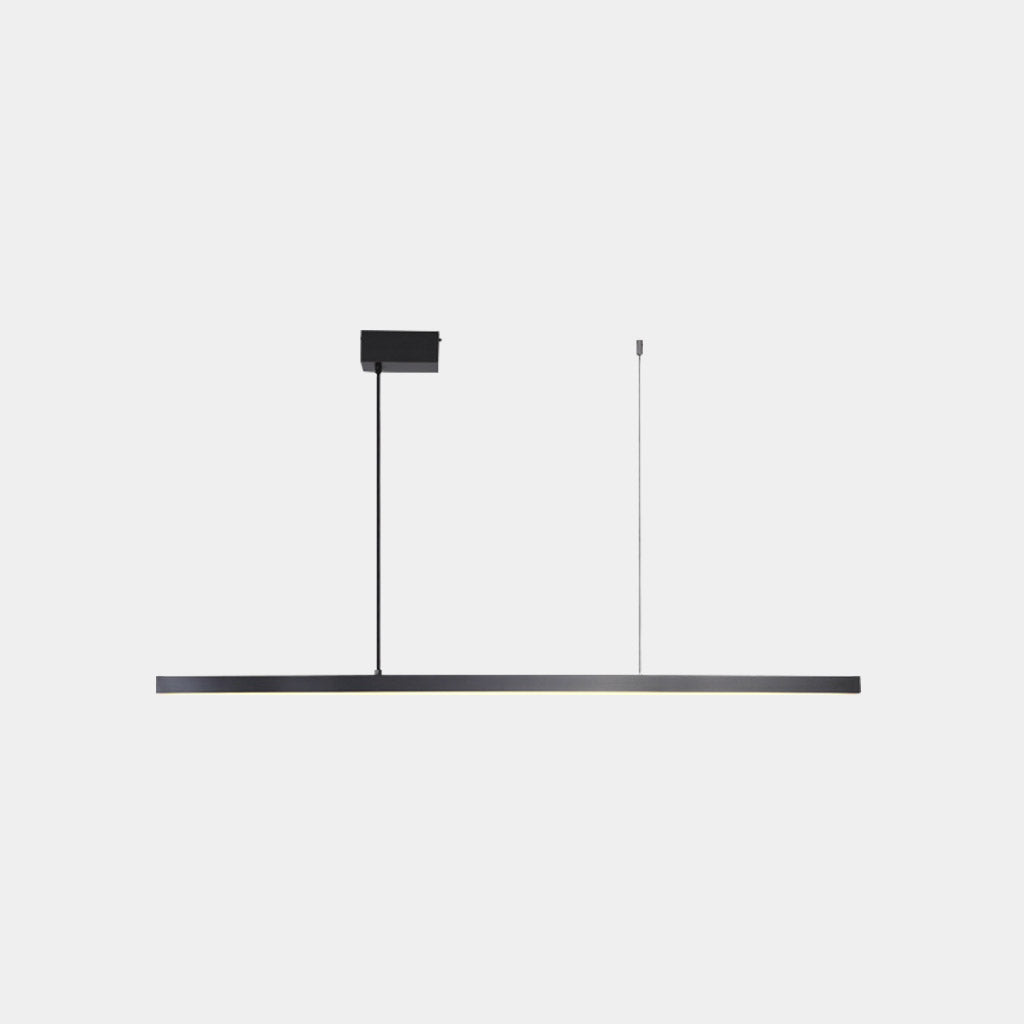 Pendant Light Brass Adjustable 62 in Dimmable LED Dining Room Kitchen Island Linear Ceiling Lamp | Thomler