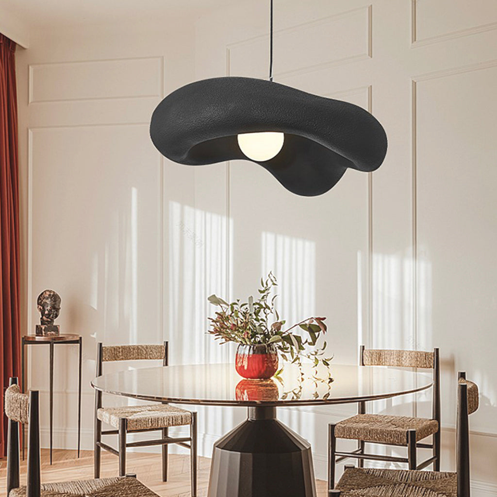 Pendant Light Resin 23.6 in x 9.1 in Adjustable LED Modern Living Room Bedroom Dining Room Hanging Lamp | Thomler