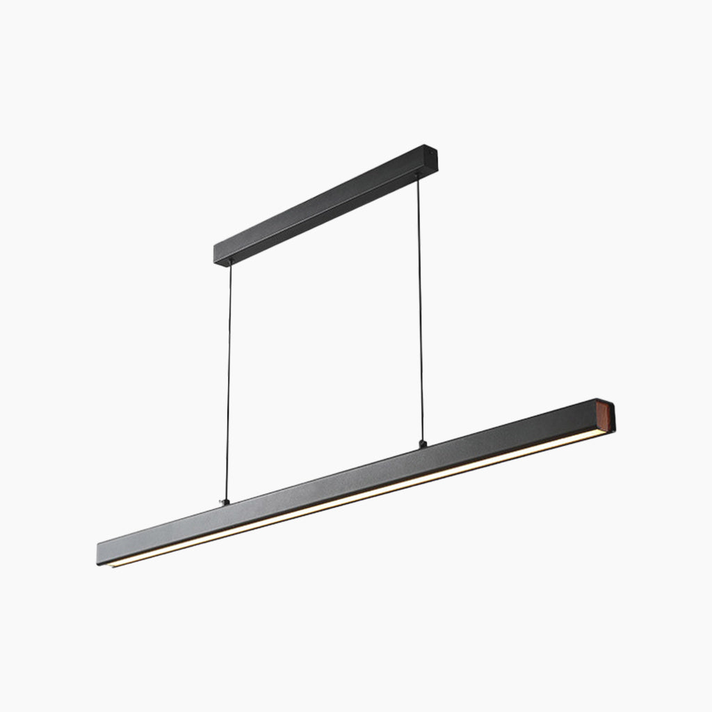 Pendant Light Aluminum Linear 31.5 in Adjustable Modern Dining Room Kitchen Office Ceiling Lamp | Thomler
