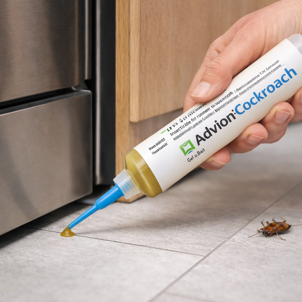Precision Gel Applicator for Indoor Roach Control – Ready-to-Use Formula for Cracks & Corners | Thomler
