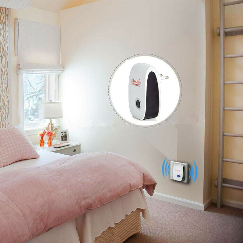 Electronic Rodent Repeller Ultrasonic Pest Control Plugin for Mice Rats Insects Safe Chemical-Free Indoor Coverage | Thomler