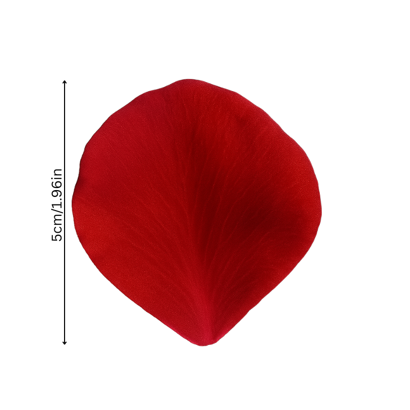 Silk Rose Petals for Weddings & Romance – Reusable Fabric Scatter Petals for Aisle, Table & Bed Décor | Thomler