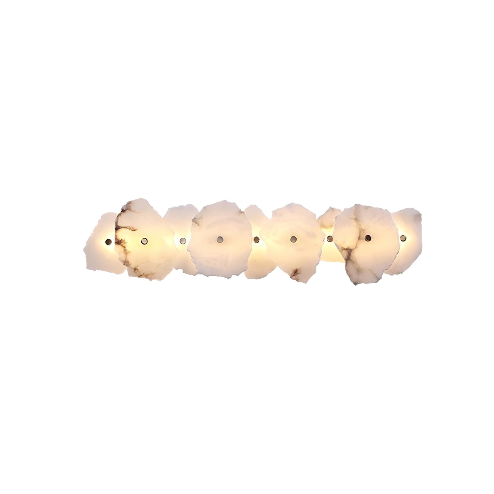 Wall Sconce Metal Alabaster 5.5 in White Indoor Lighting Modern Home Hallway Bedroom Lamp | Thomler