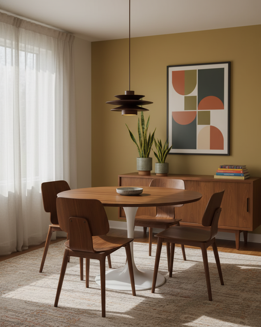 Pendant Light Wood Tiered 11.8 in Diameter Modern Dining Room Living Room Illumination | Thomler