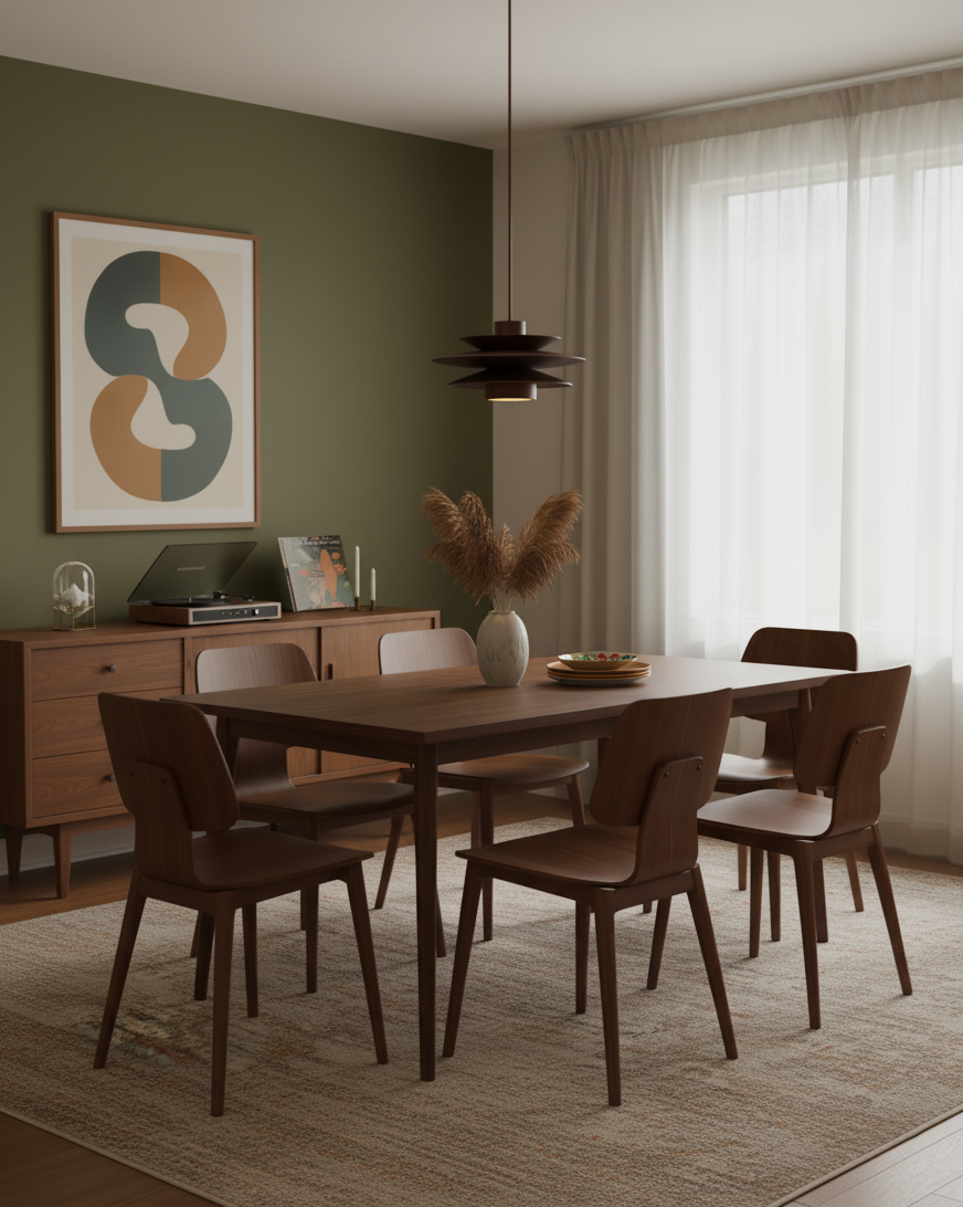 Pendant Light Wood Tiered 11.8 in Diameter Modern Dining Room Living Room Illumination | Thomler
