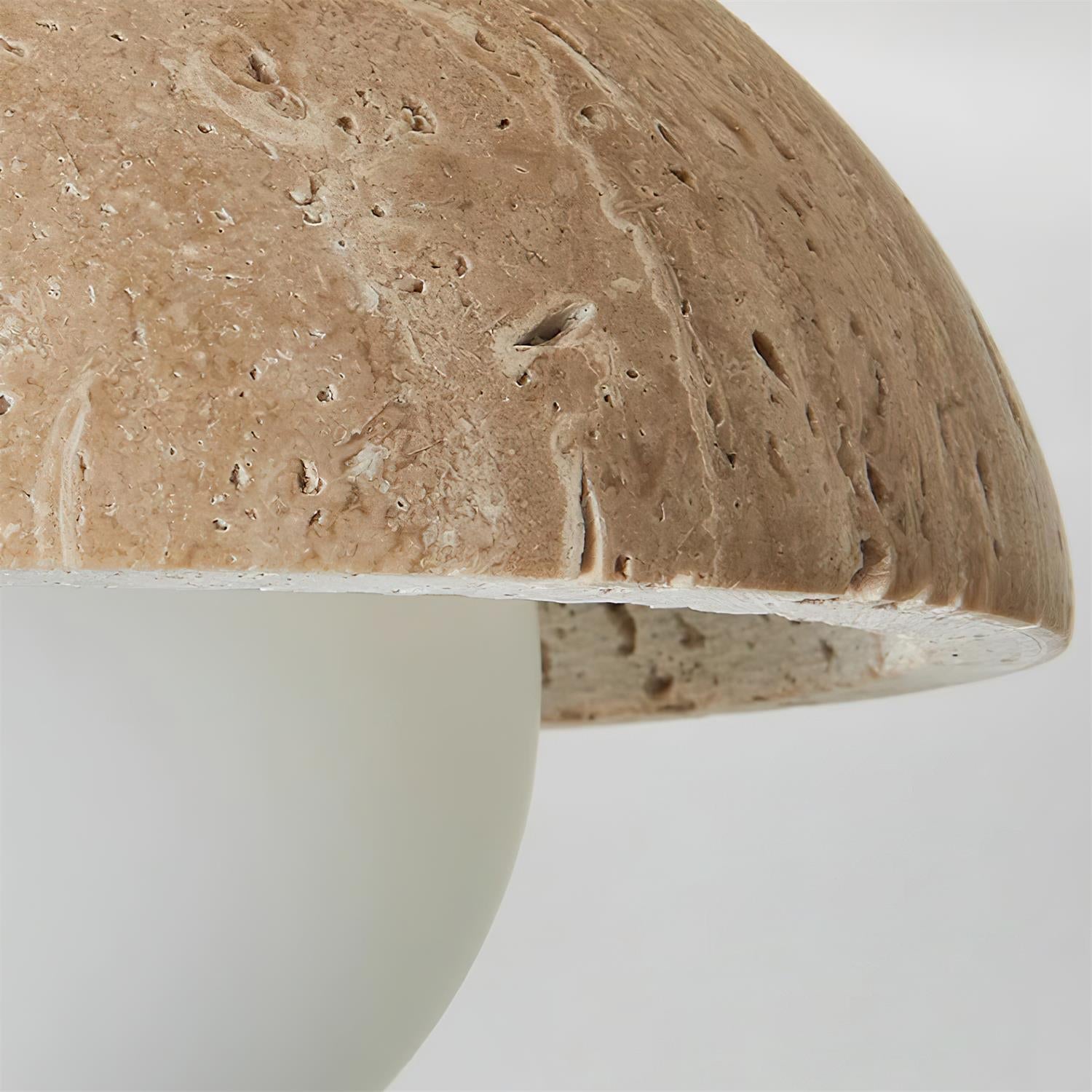 Ceiling Light Travertine Stone 5.9 in White Indoor Wall And Ceiling Fixture Modern Lighting | Thomler
