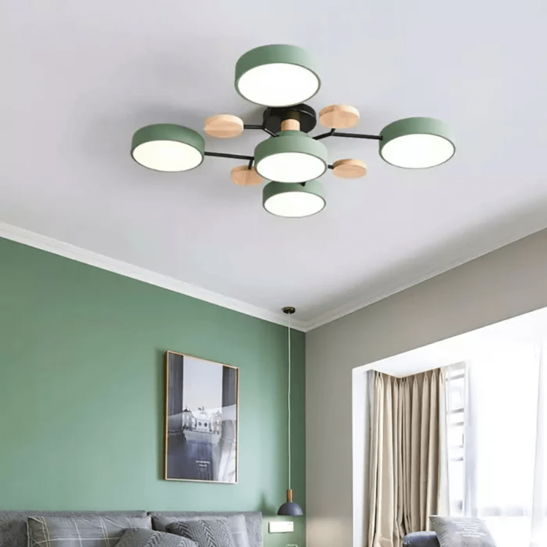 Contemporary Round LED Ceiling Light – Sleek Low-Profile Flush Mount for Living Room & Bedroom | Thomler