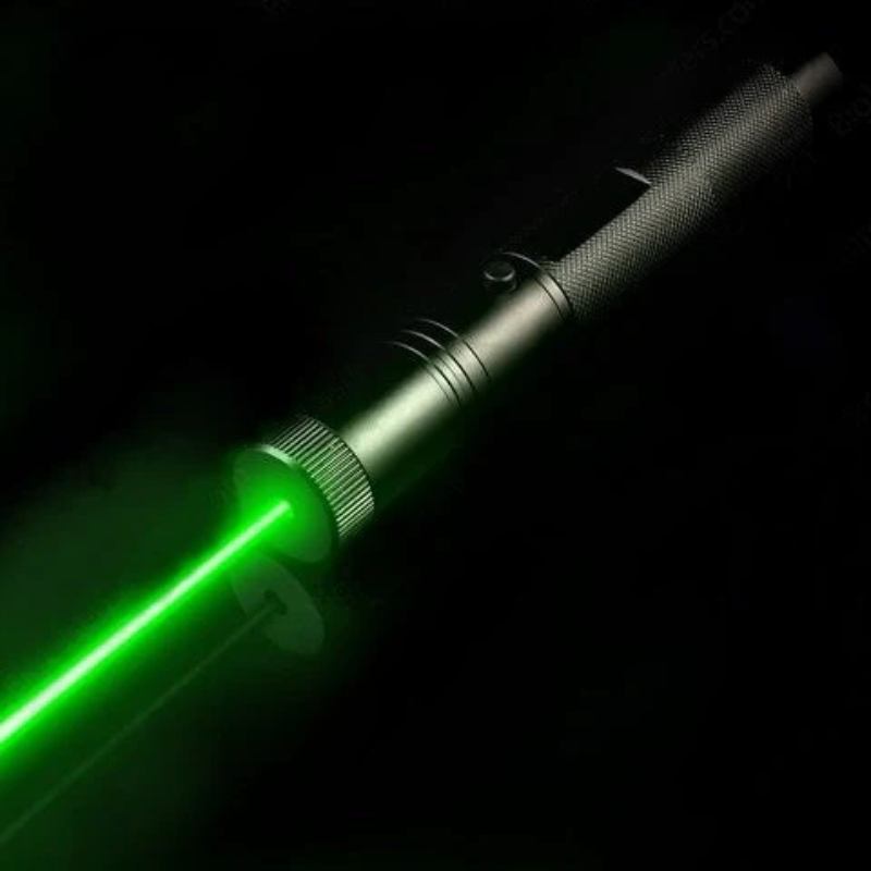 Laser Pointer Aluminium 16.5 cm Adjustable Focus USB C Rechargeable Astronomy Outdoor Long Range Beam Tool | Thomler