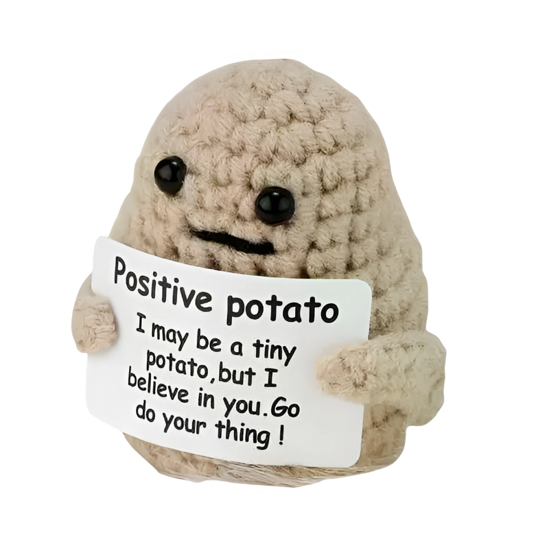 Handmade Mini Plush Companion – Soft Cotton Yarn Toy for Desk, Shelf & Pocket – Stress Relief Cuddle Buddy – Kids & Adults – Cute Animal & | Thomler