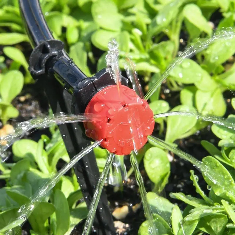 Drip Irrigation Dripper UV Resistant 2.0 cm x 2.5 cm Garden Watering Adjustable 360 Degree Flow Control Micro Irrigation Set | Thomler