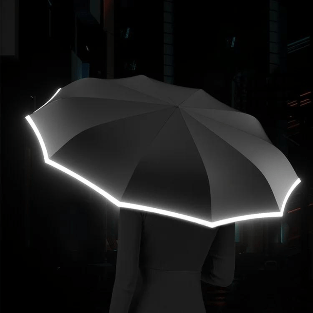 Umbrella Reinforced Aluminum Alloy 41.3 in Windproof Compact Travel Rain Protection Automatic Open Close | Thomler