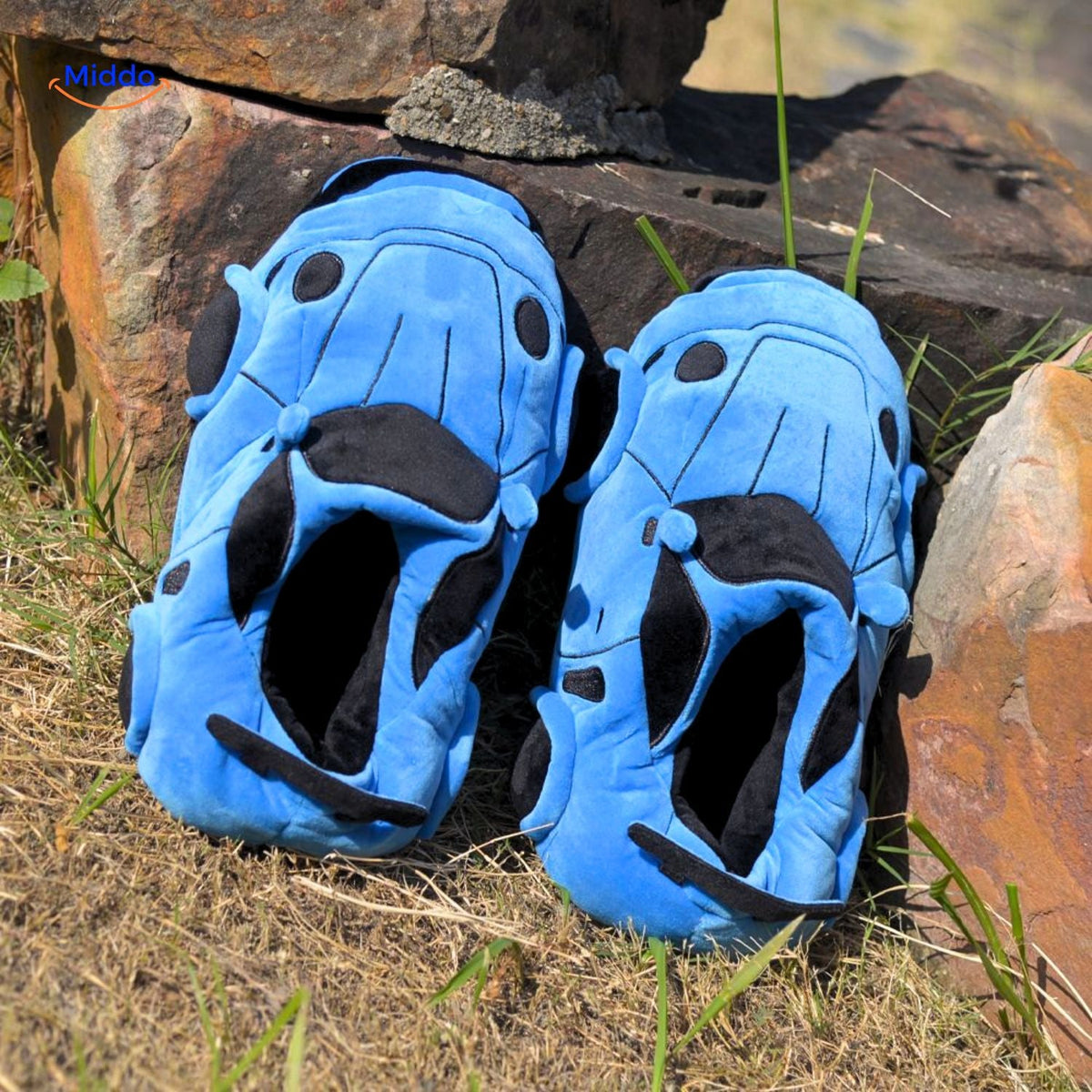 Race Car Plush House Slippers – Motorsport-Inspired Indoor Footwear for Men & Women | Thomler
