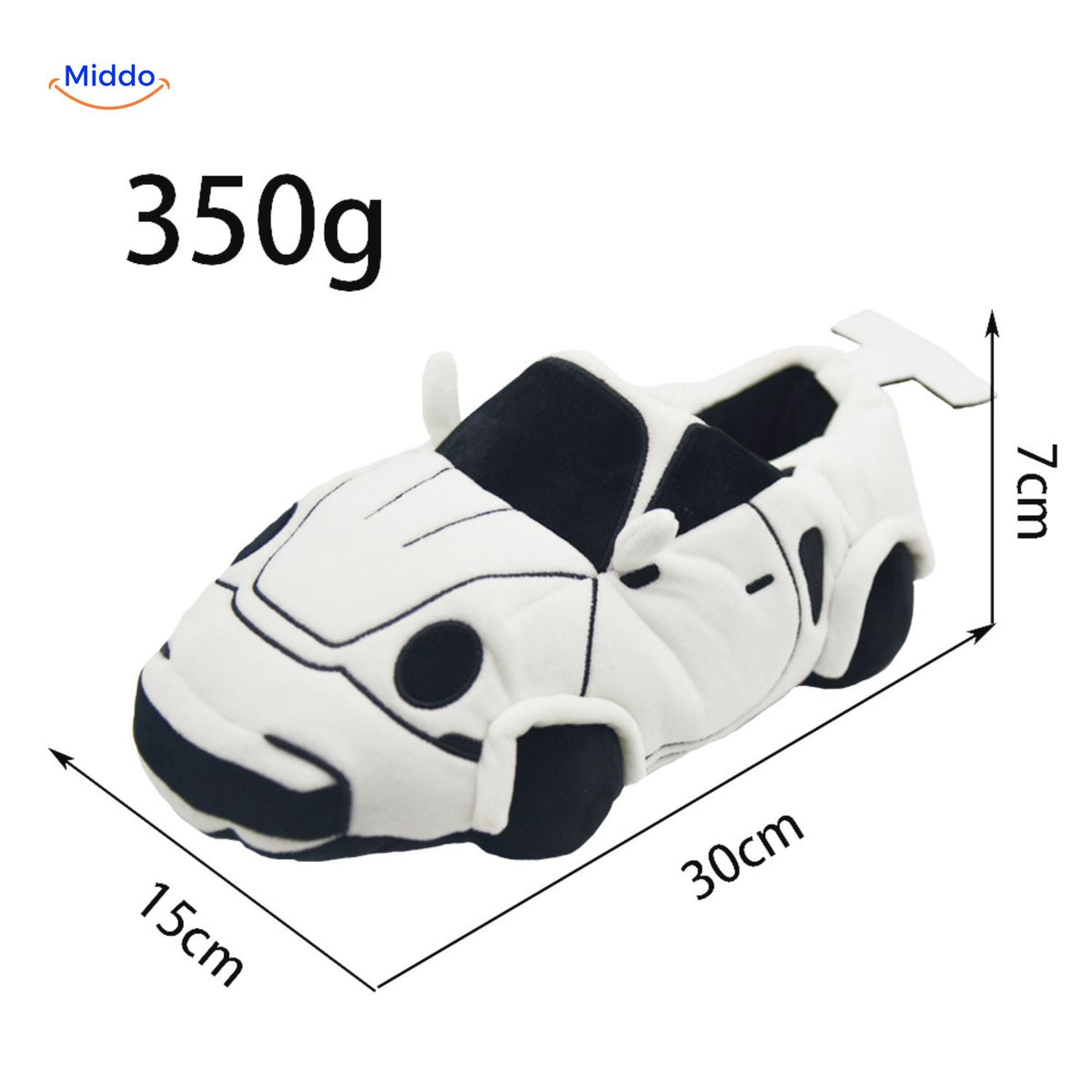 Race Car Plush House Slippers – Motorsport-Inspired Indoor Footwear for Men & Women | Thomler