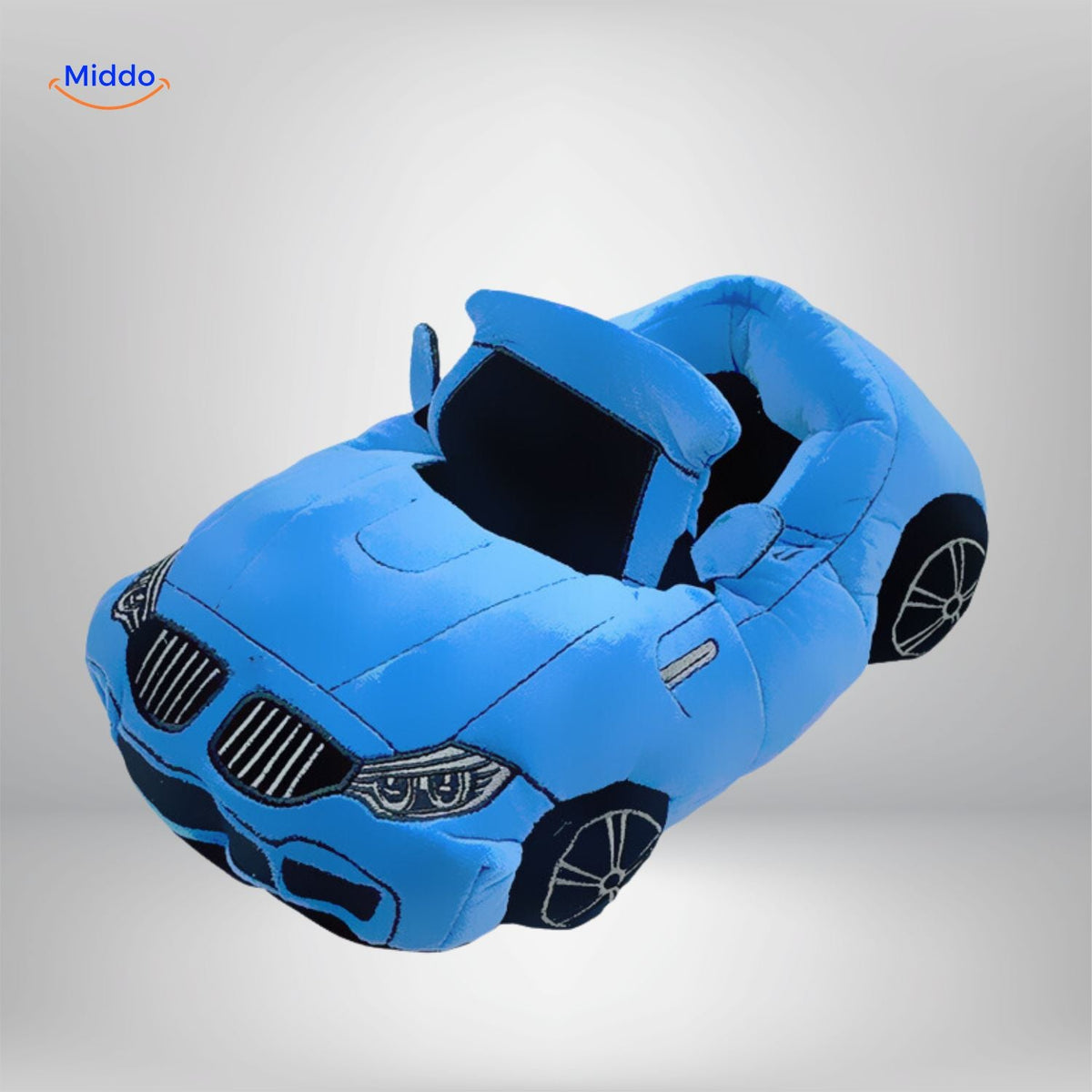 Race Car Plush House Slippers – Motorsport-Inspired Indoor Footwear for Men & Women | Thomler