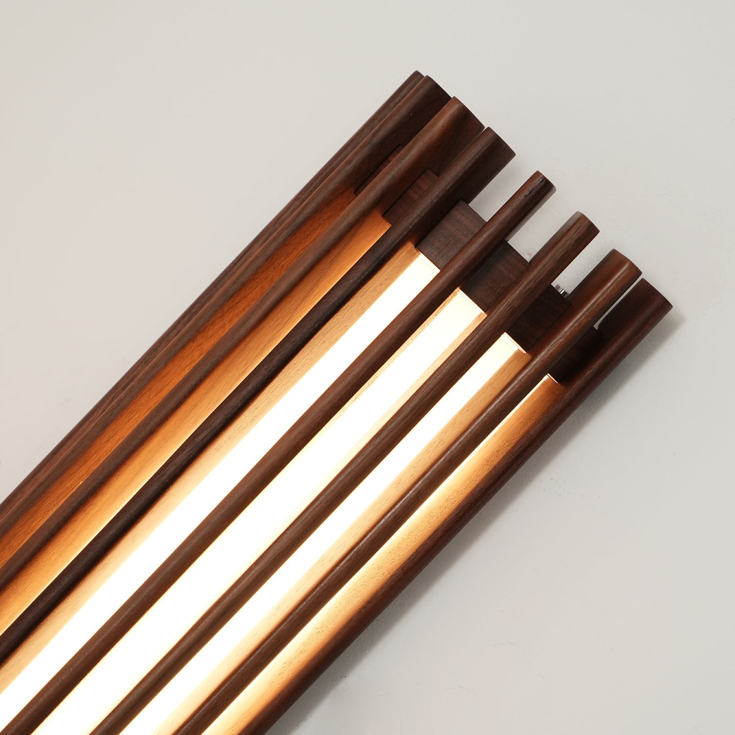 Wall Lamp Wood Acrylic 10W Warm Light Indoor Bedroom Living Room Decorative Sconce Lighting Fixture | Thomler
