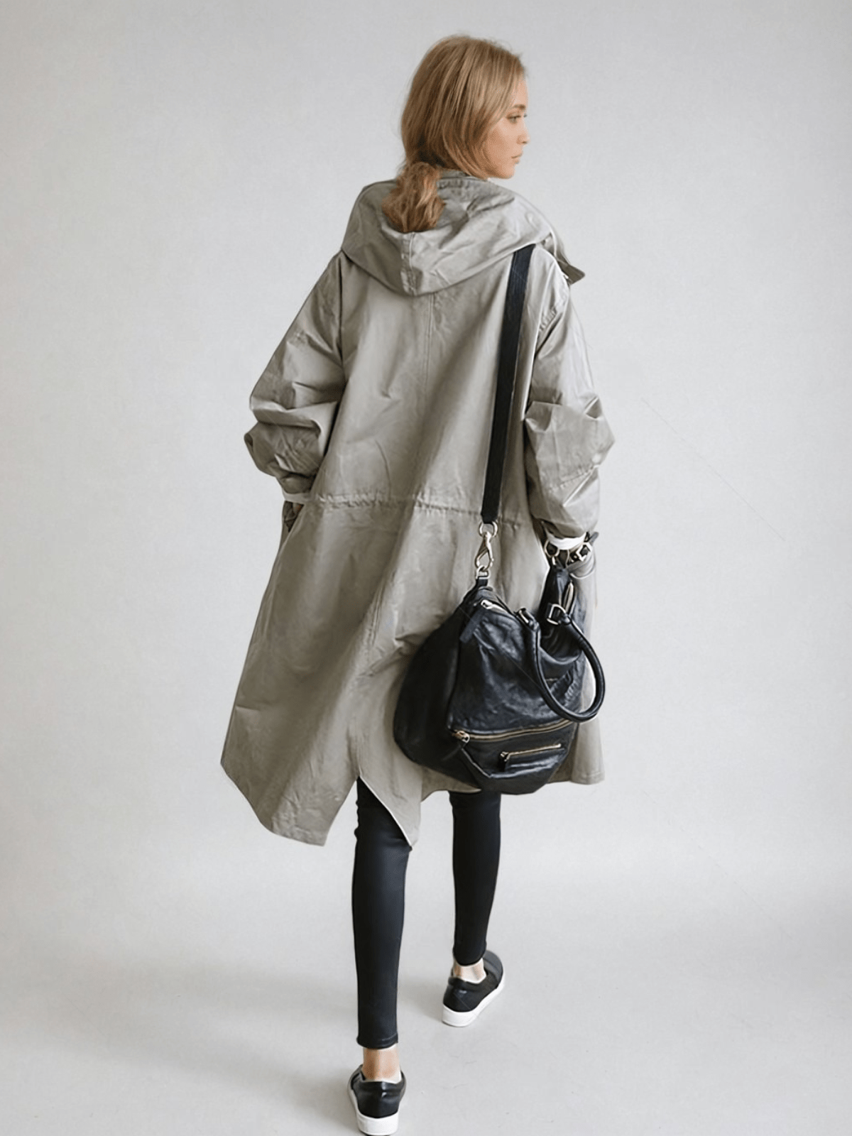 Women's Oversized Longline Jacket – Lightweight All-Season Outerwear Coat for Everyday & Office Wear | Thomler