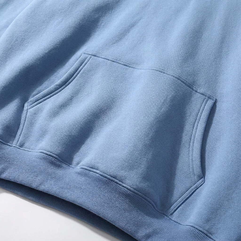 Men's Overhead Hooded Sweatshirt with Front Pouch – Loose Fit Pullover for Everyday Comfort | Thomler