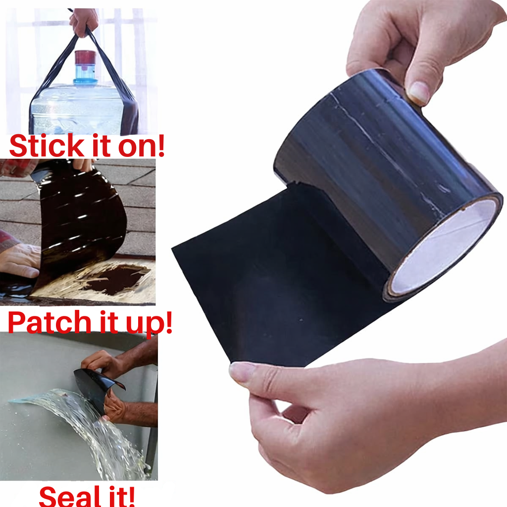Heavy-Duty Waterproof Repair Tape for Leaks, Cracks & Pipes | All-Weather Seal for Indoor & Outdoor Use | Thomler