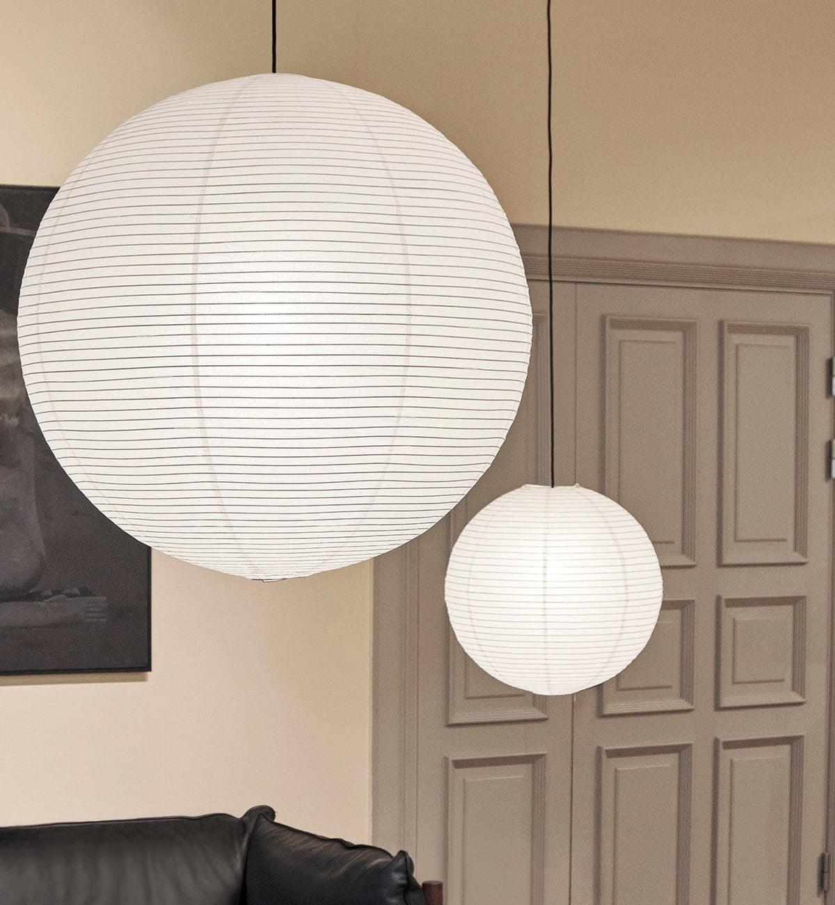Pendant Lamp Mulberry Paper 15.7 in Adjustable Indoor Ceiling Lighting Modern Dining Room Kitchen Island Hanging Light | Thomler