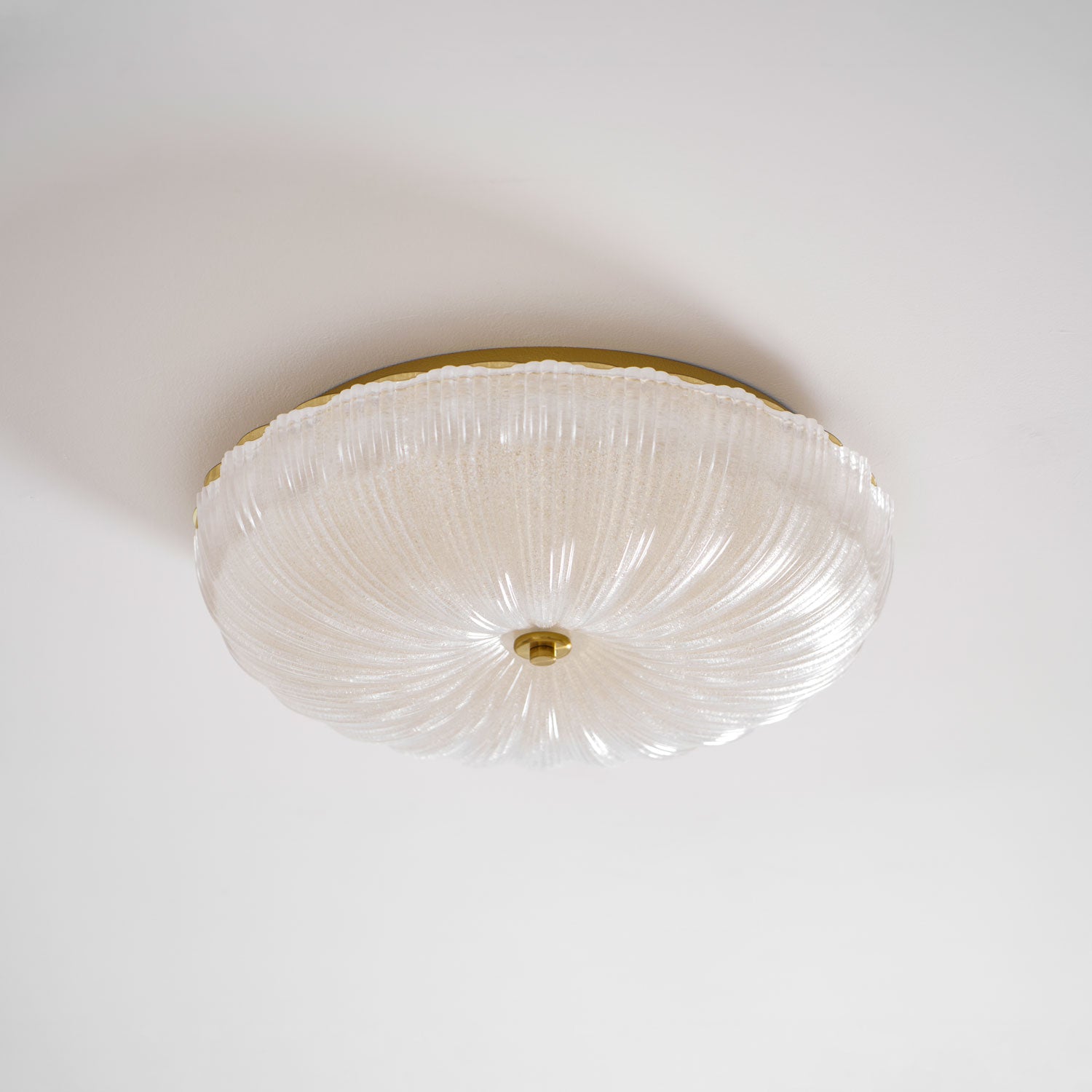 Frosted Glass Ceiling Light 15.7 in Warm Neutral Cool Indoor Lighting Modern Fixture | Thomler
