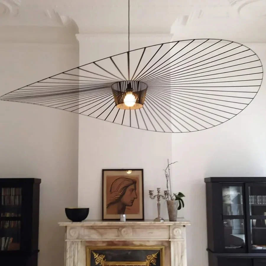 Pendant Light Metal Fabric 150.0 cm (59.1") Adjustable Dining Room Kitchen Island Ceiling Lamp Modern Designer Hanging Light | Thomler