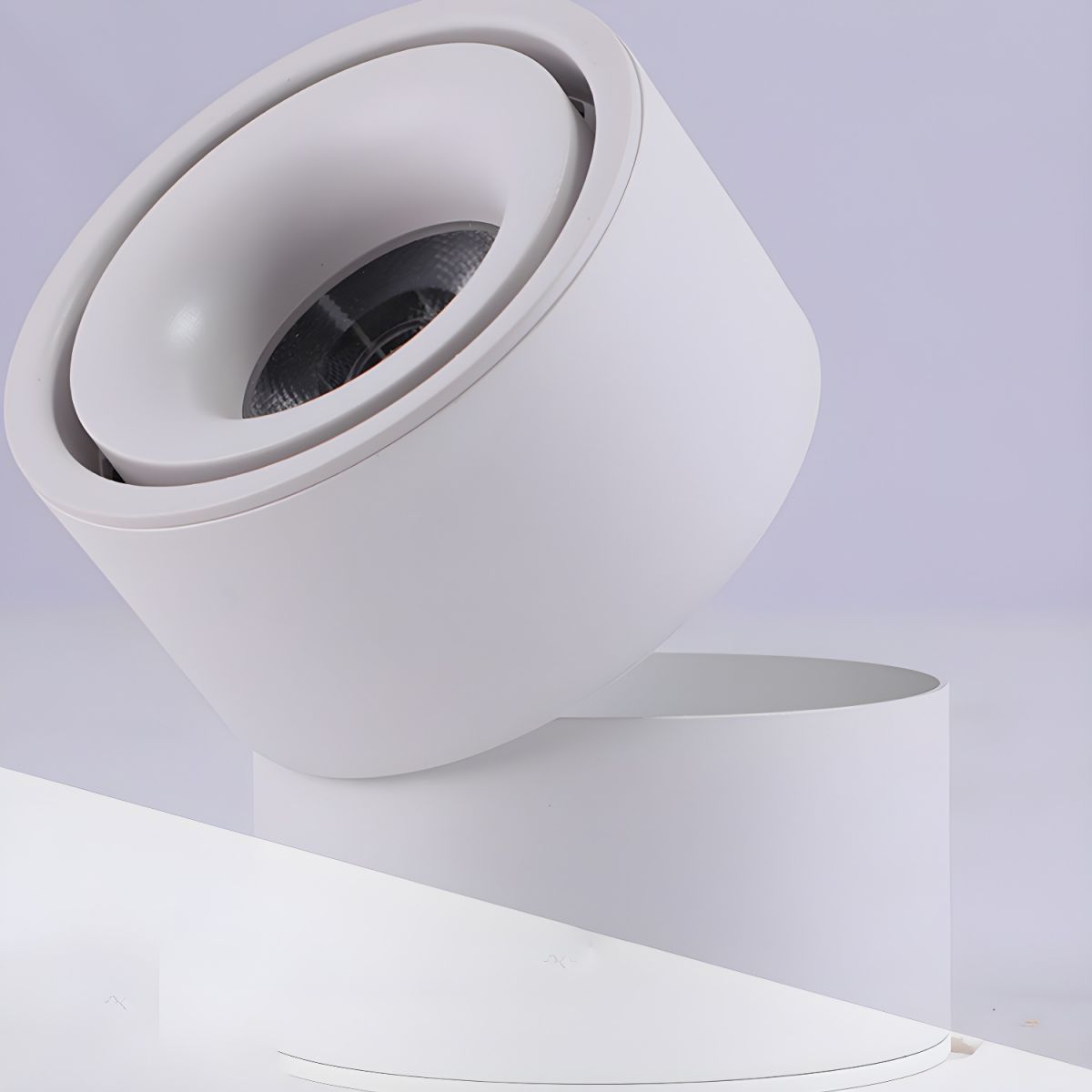 Pivoting LED Overhead Accent Fixture Metal Contemporary Design for Living Room | Thomler