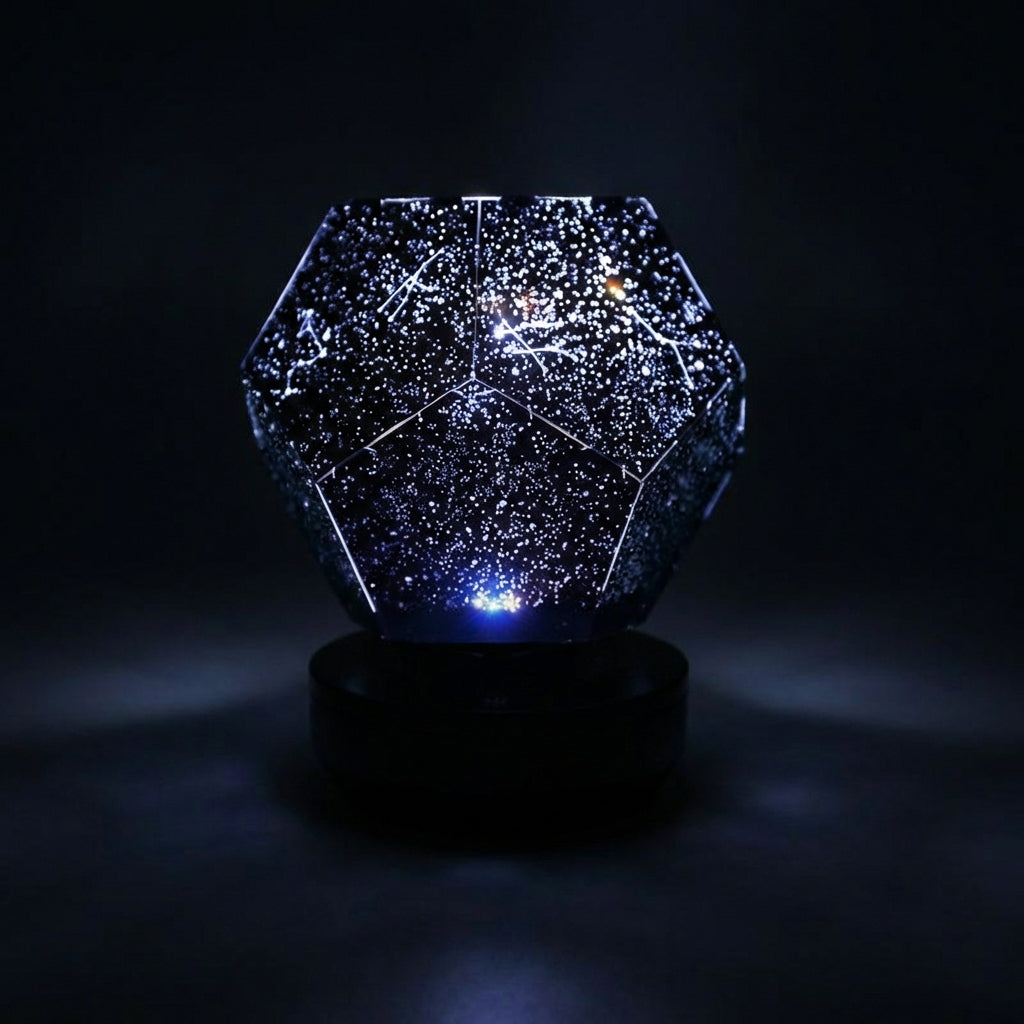 Star Projector ABS Plastic 22.0 cm Galaxy Ceiling Bedroom Night Light Constellation Lamp USB Rechargeable Remote Controlled | Thomler