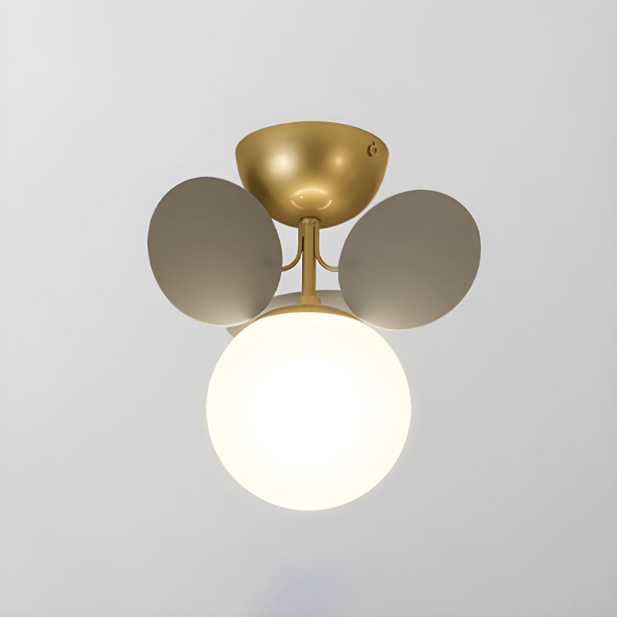 Multi-Globe Flush Mount Ceiling Light with Pastel Orb Shades – Modern Colorful LED Fixture for Kids Room, Playroom & Contemporary Space | Thomler