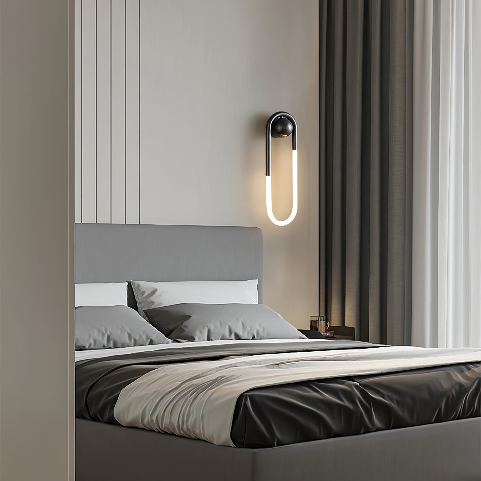 Wall Lamp Brass 17.7 in LED 9W Indoor Bedroom Living Room Accent Lighting Contemporary Design | Thomler