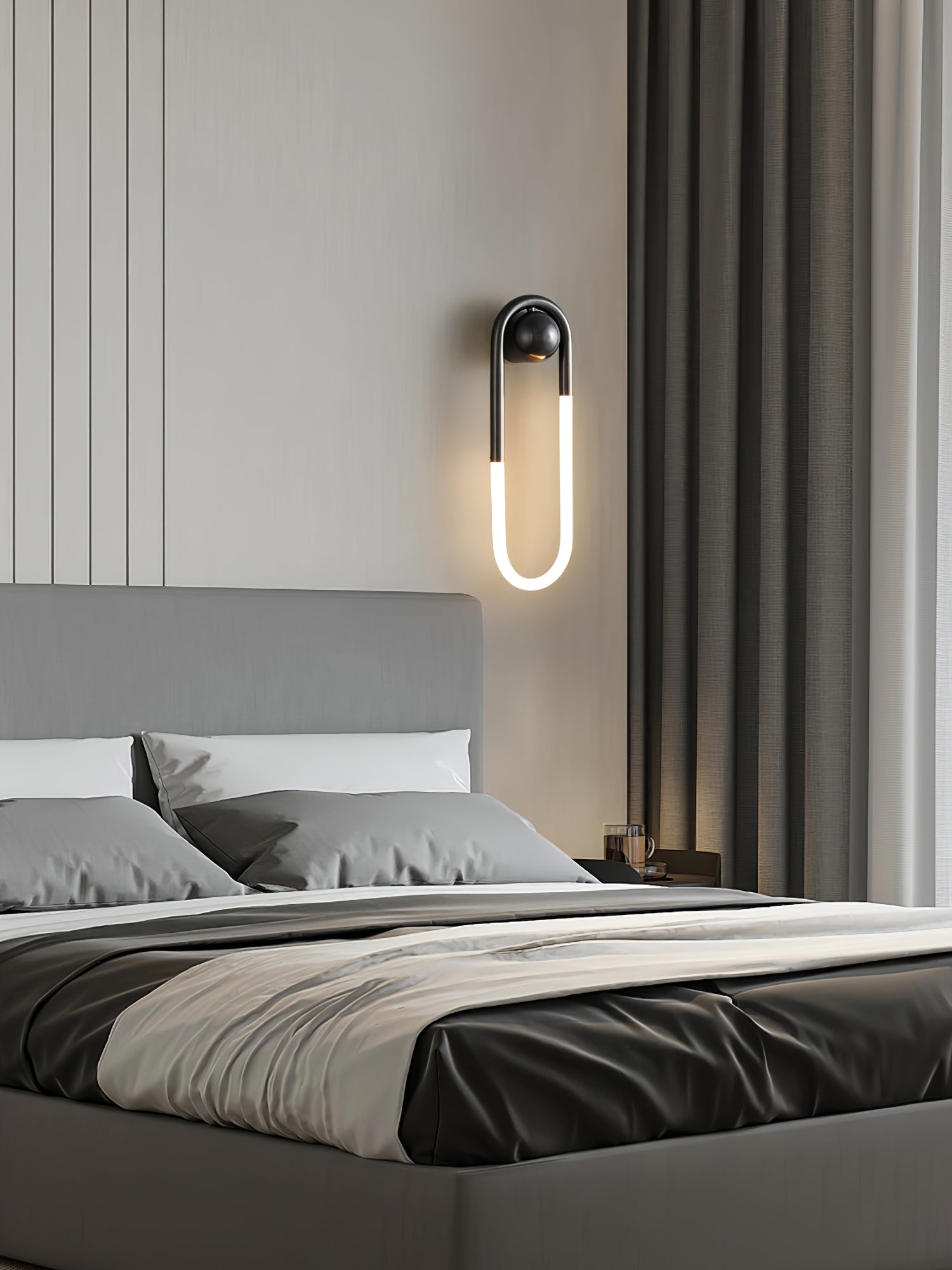 Wall Lamp Brass 17.7 in LED 9W Indoor Bedroom Living Room Accent Lighting Contemporary Design | Thomler