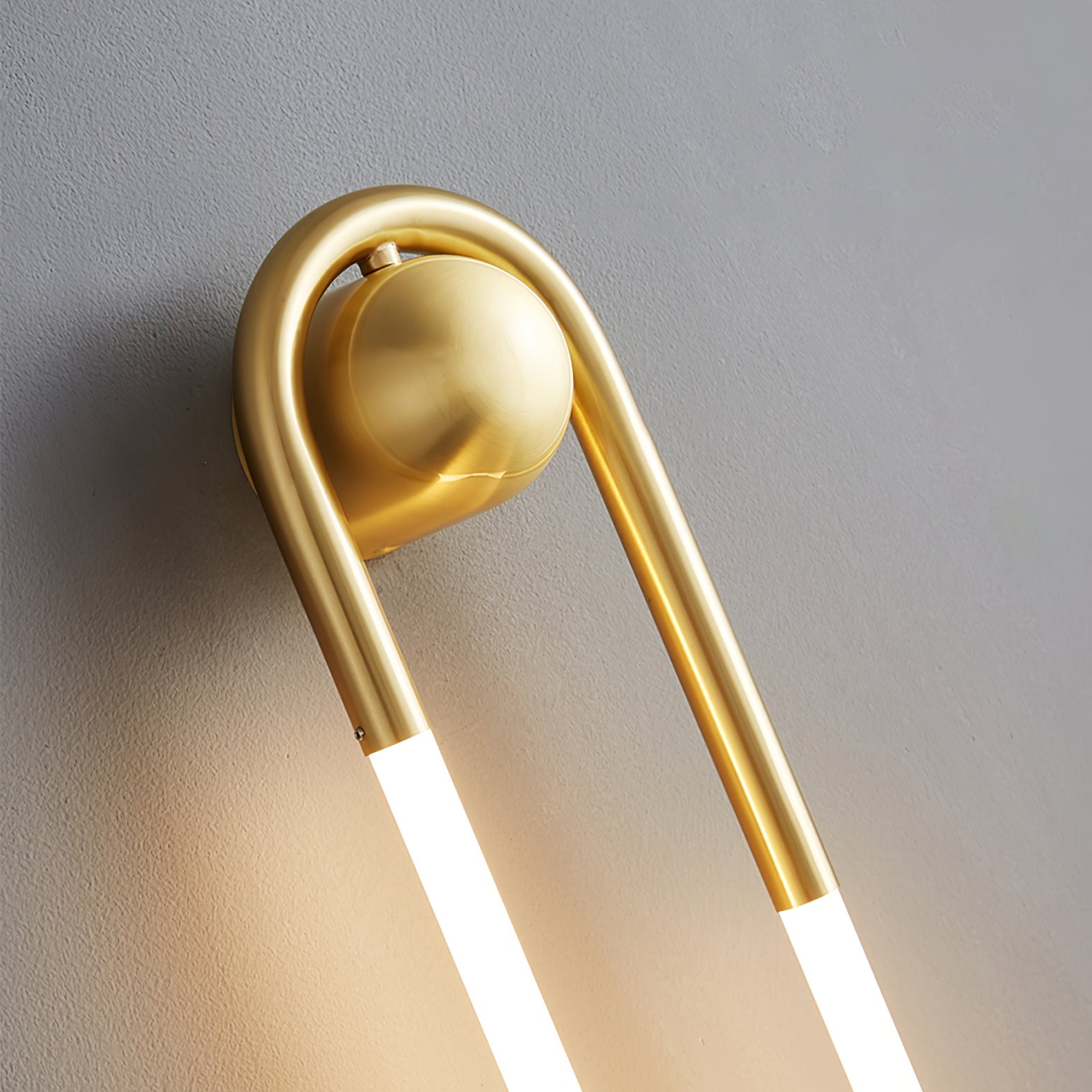 Wall Lamp Brass 17.7 in LED 9W Indoor Bedroom Living Room Accent Lighting Contemporary Design | Thomler