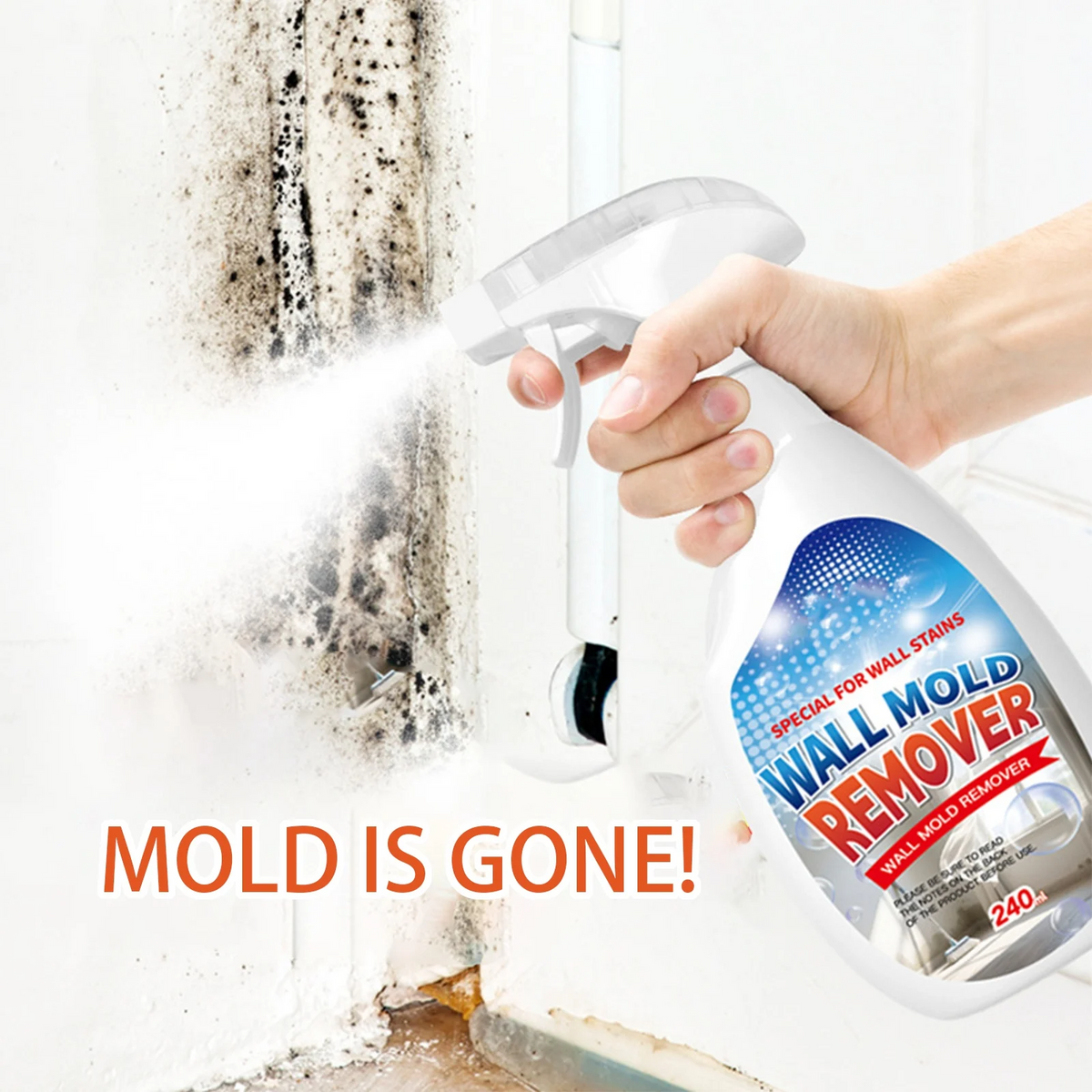 Deep-Action Wall & Surface Cleaner Spray for Stubborn Growth | Thomler