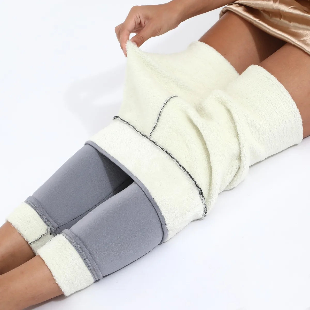 High-Waisted Fleece-Lined Leggings for Women – Thermal Insulated Tights for Cold Weather | Thomler