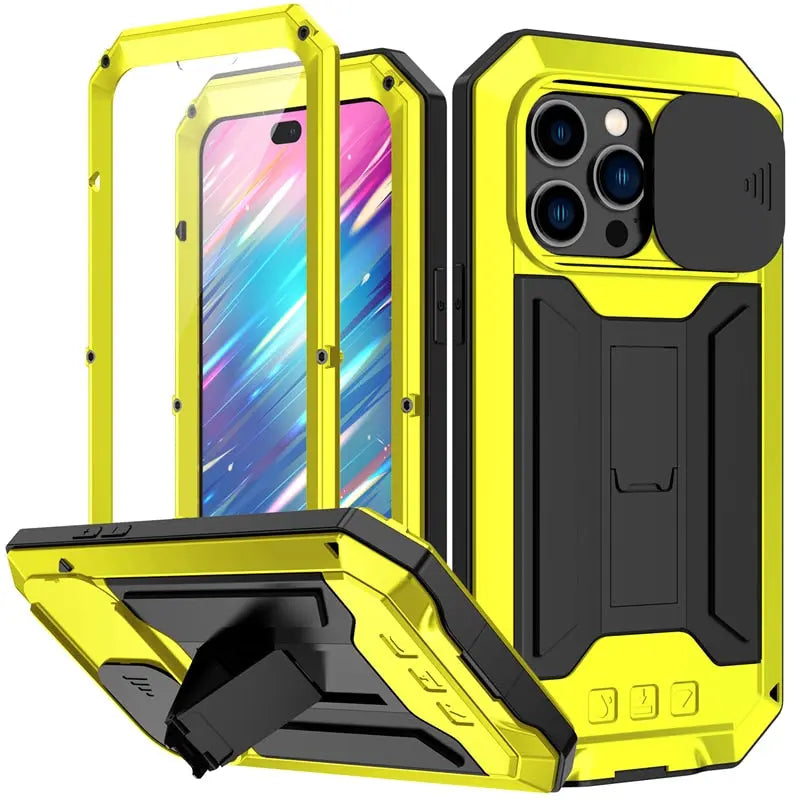 Military-Grade iPhone 14/13 Case with Built-In Screen Shield – Full-Body Defense for Drop, Scratch & Impact | Thomler
