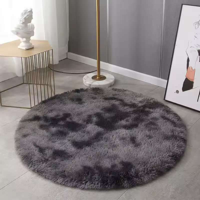 High-Pile Shag Area Rug – Soft Floor Mat for Bedrooms, Living Spaces & Nurseries – Non-Slip Backing – Contemporary Home Decor Accent | Thomler