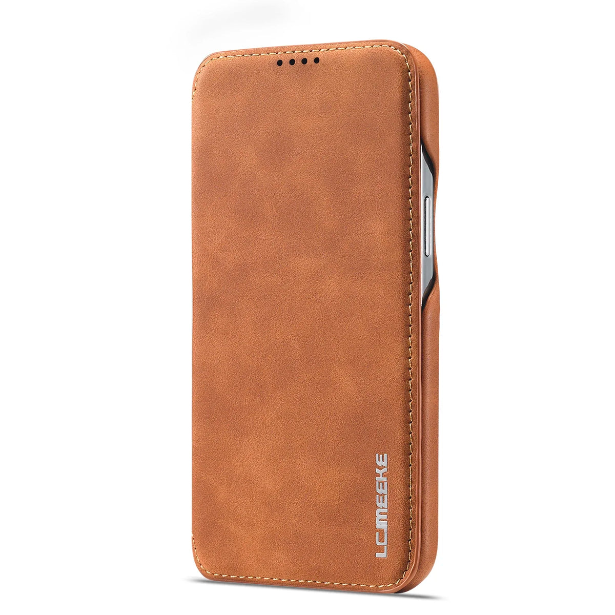 Folio Case for iPhone with Card Slots & Magnetic Closure – Faux Leather Flip Cover for iPhone 16, 15, 14, 13, 12, 11, Pro Max, Mini, XS | Thomler