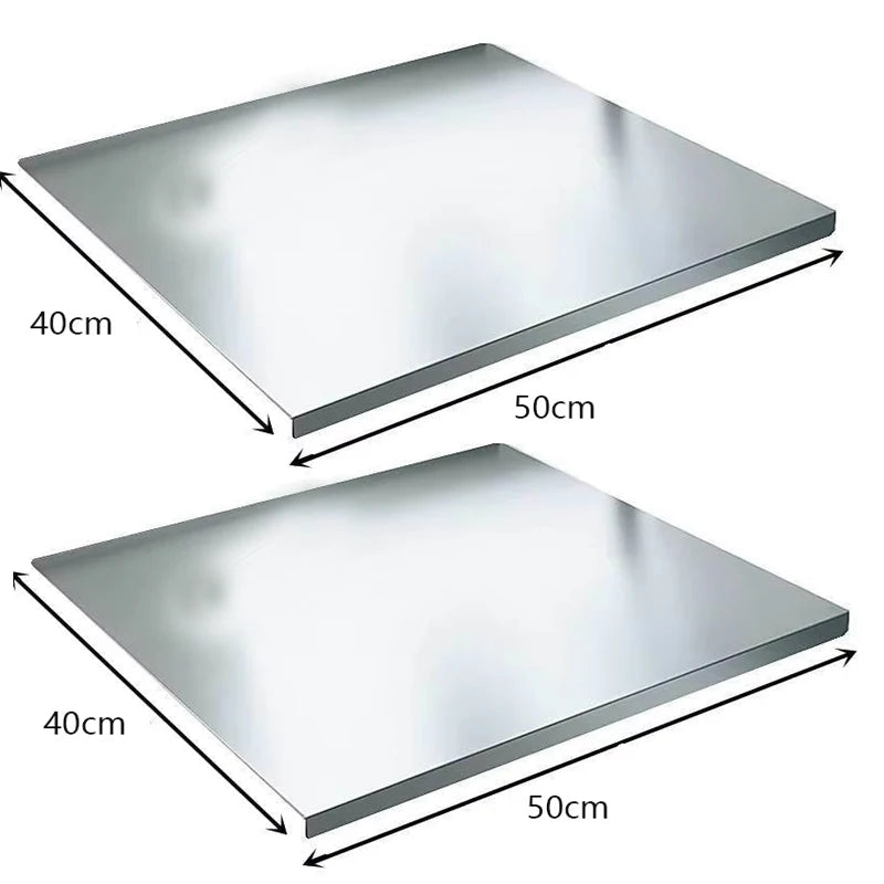 Professional Kitchen Prep Surface – Rustproof Metal Base with Etched Guidelines for Precise Portioning, Dishwasher Ready & Grip Footer for | Thomler